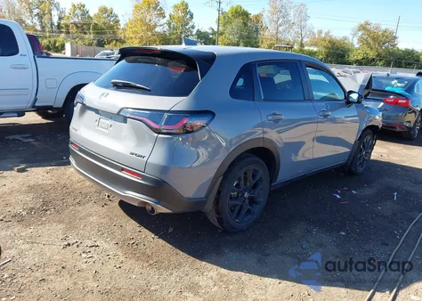 2024 Honda Hr-V Awd Sport/Awd Sport W/O Bsi z USA, uszkodzony, nr VIN 3CZRZ2H57RM762254